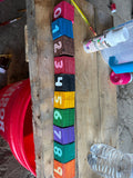 Handpainted number blocks