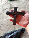 Hand forged cross